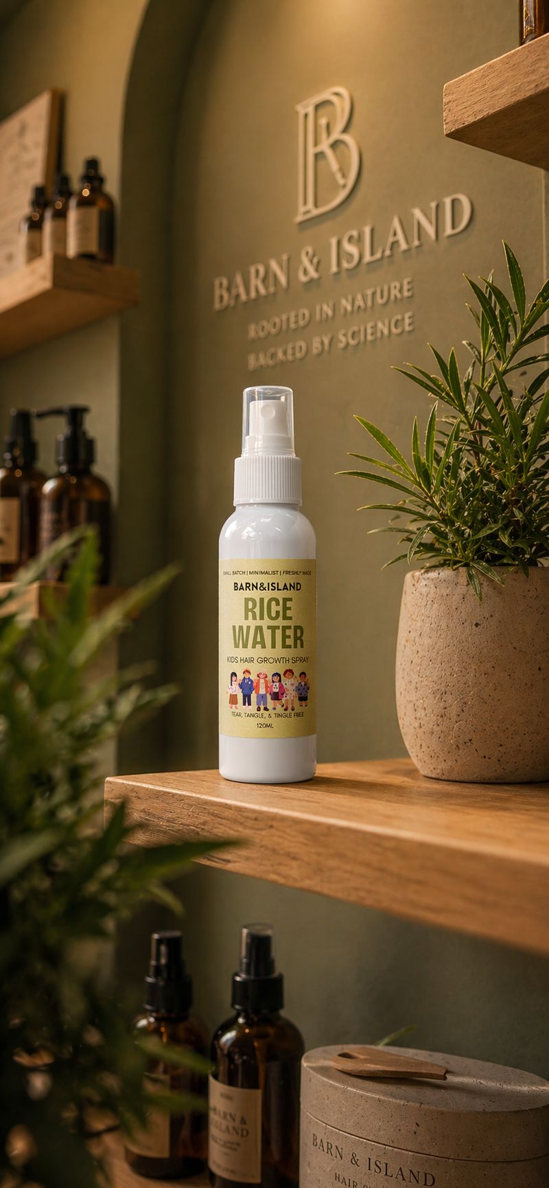 Kids Rice Water Hair Growth Spray