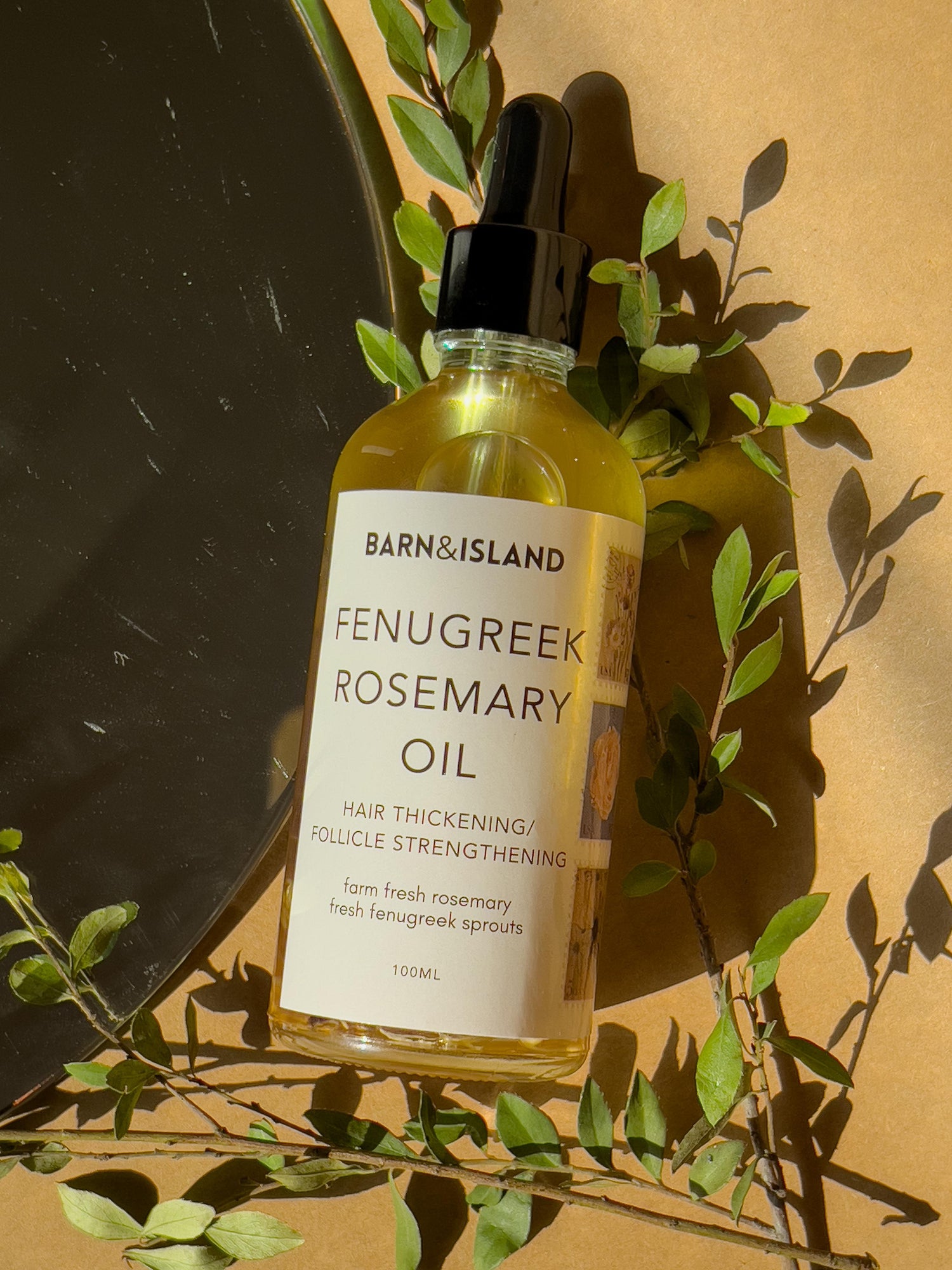 Buy 3 Get 1 free. Fenugreek Rosemary Hair oil