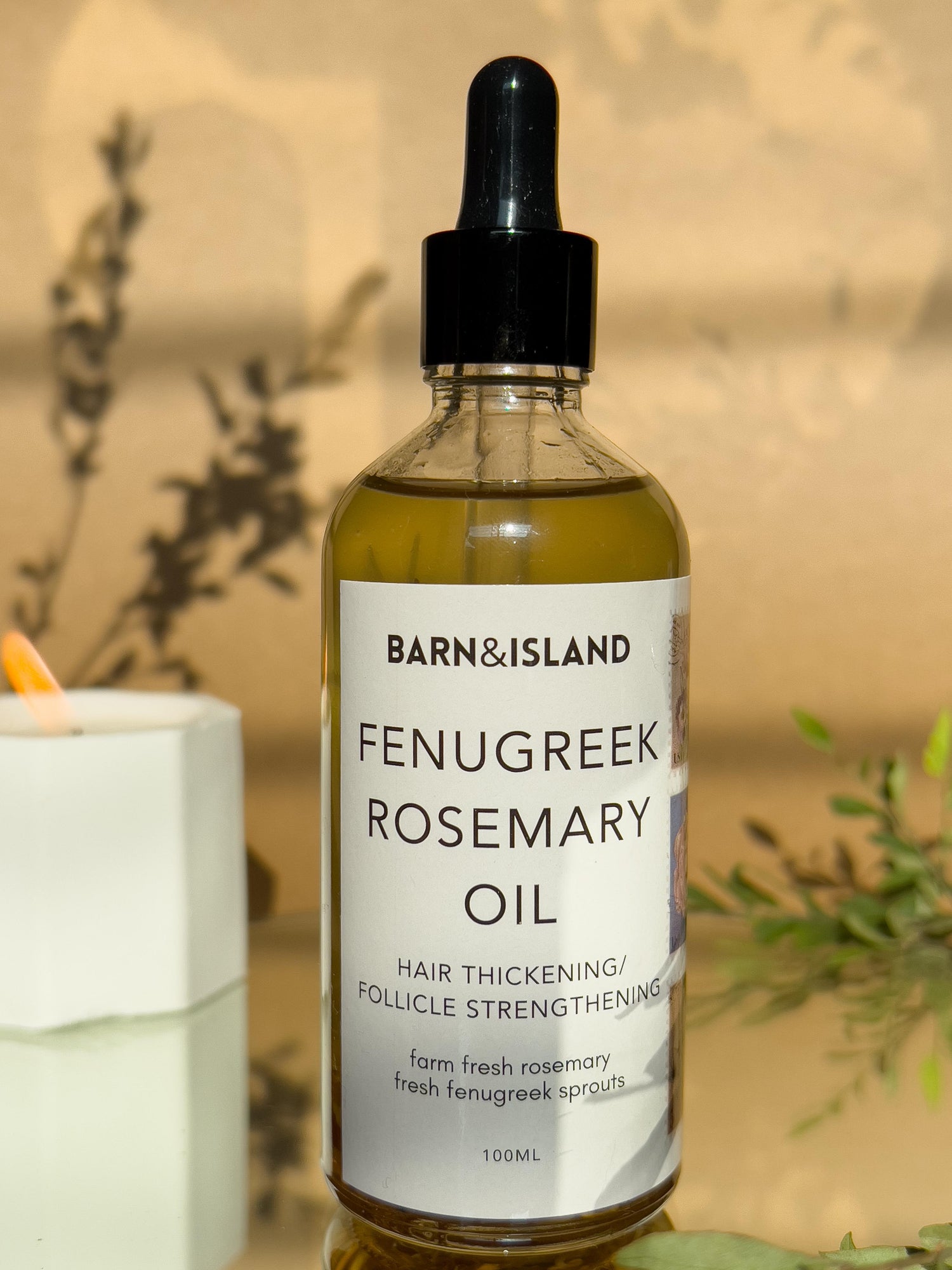 Fenugreek Rosemary Hair Oil