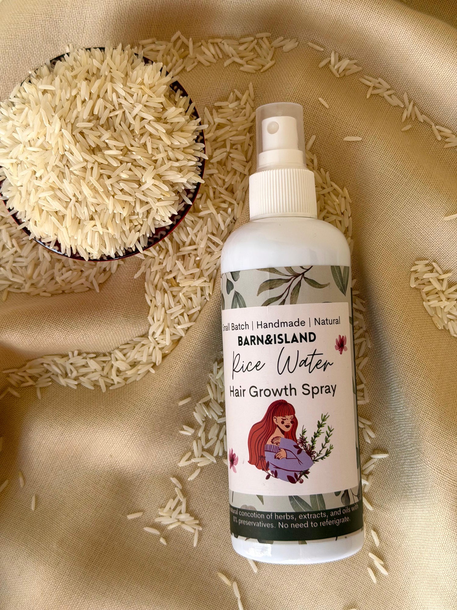 Rice Water Hair Growth Spray