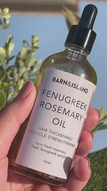 Fenugreek Rosemary Hair Oil