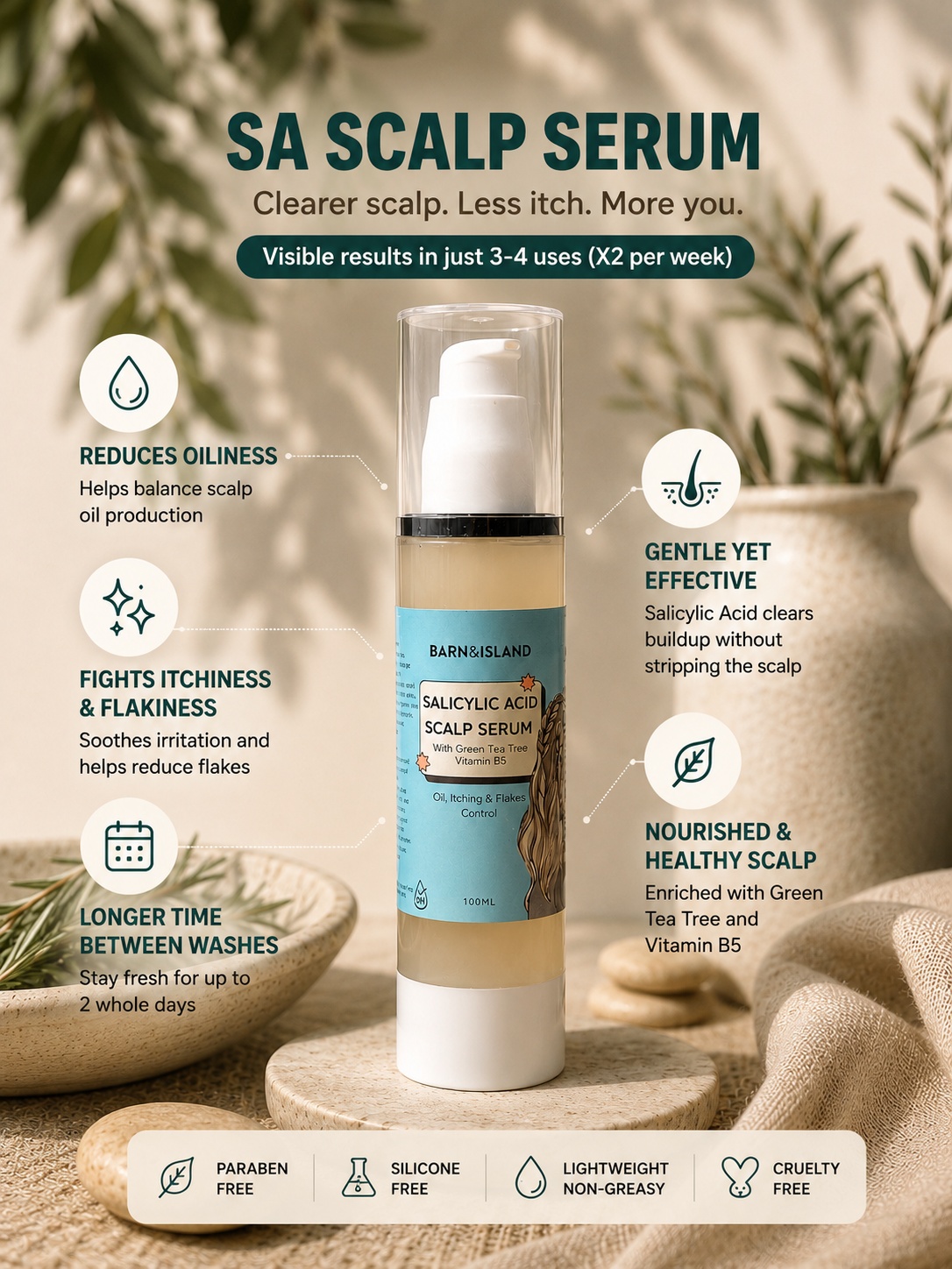 SA 2% Scalp Serum