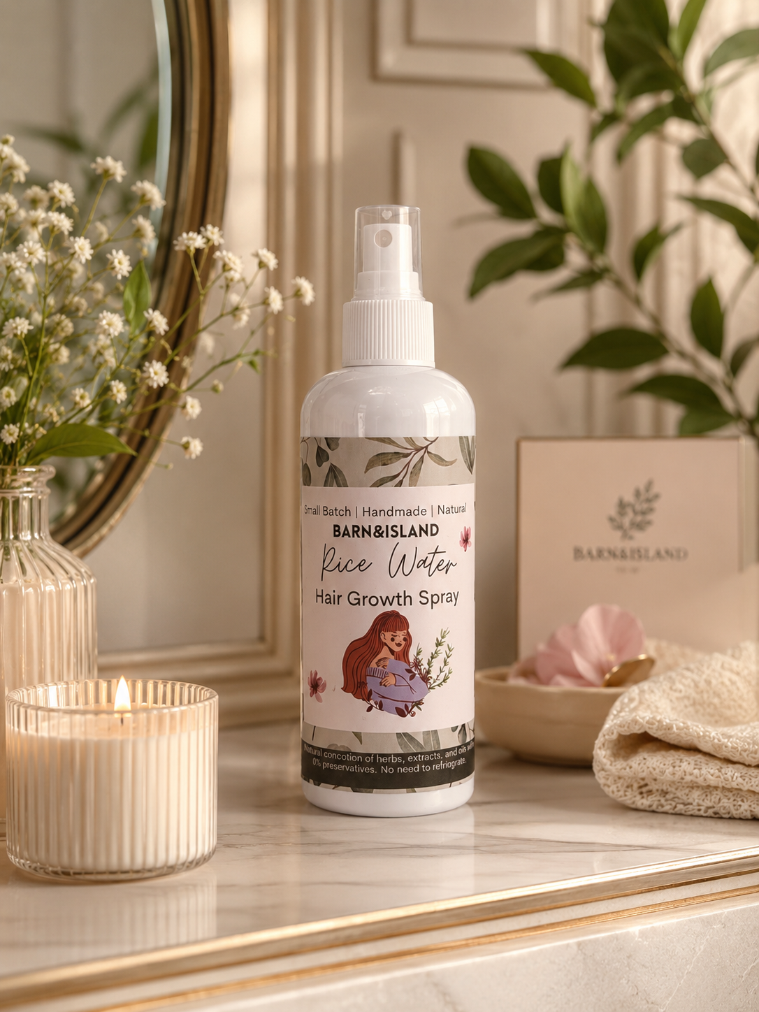 Rice Water Hair Growth Spray