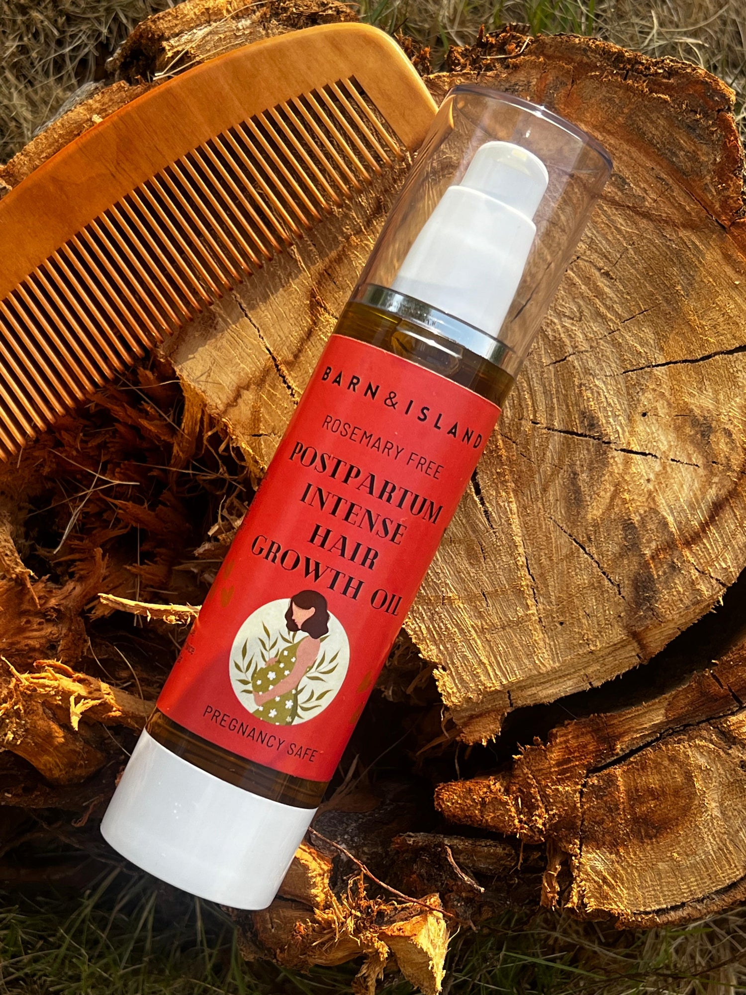 Postpartum Hairloss Oil (Rosemary Free)