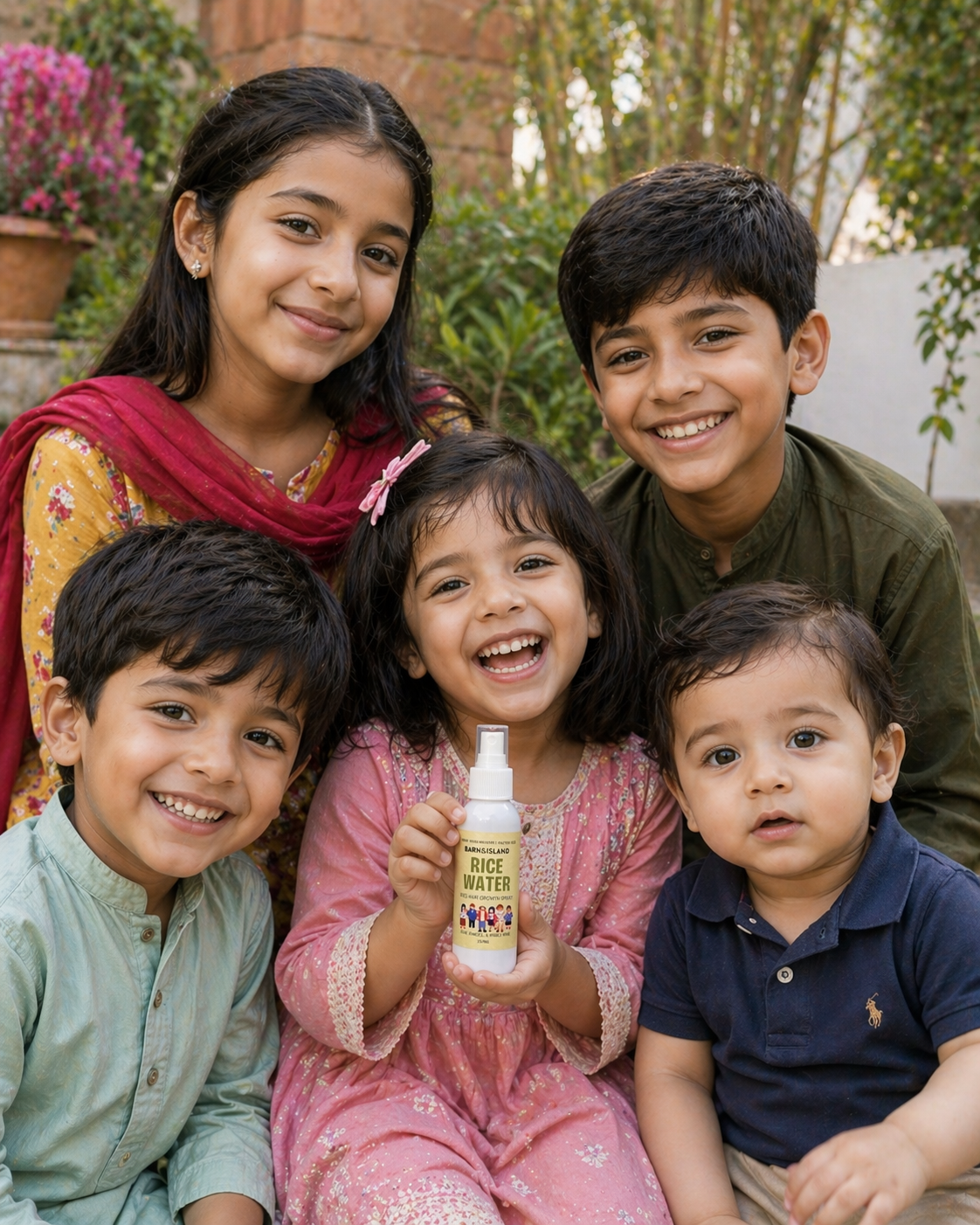Kids Rice Water Hair Growth Spray