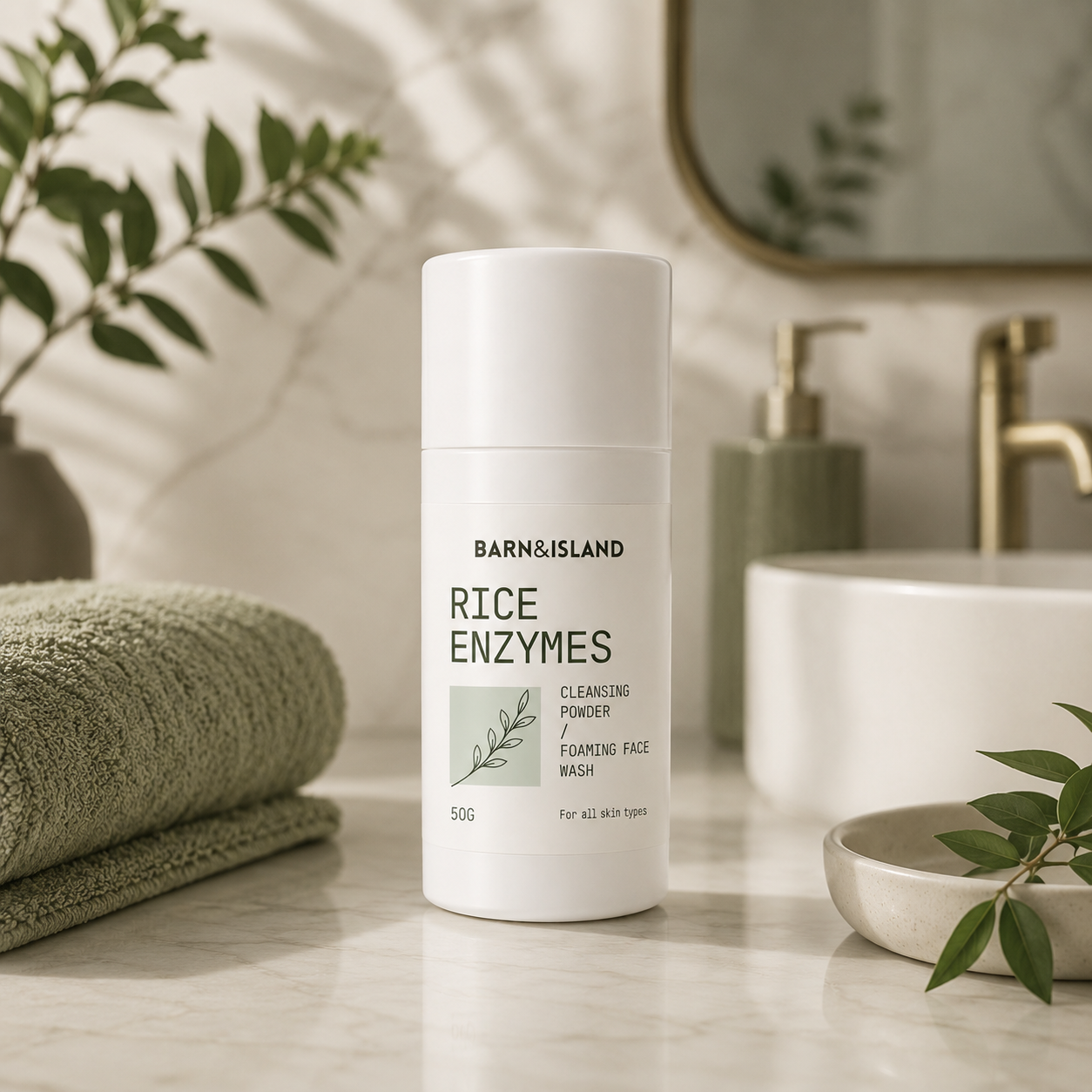 Rice Enzymes Cleansing Powder