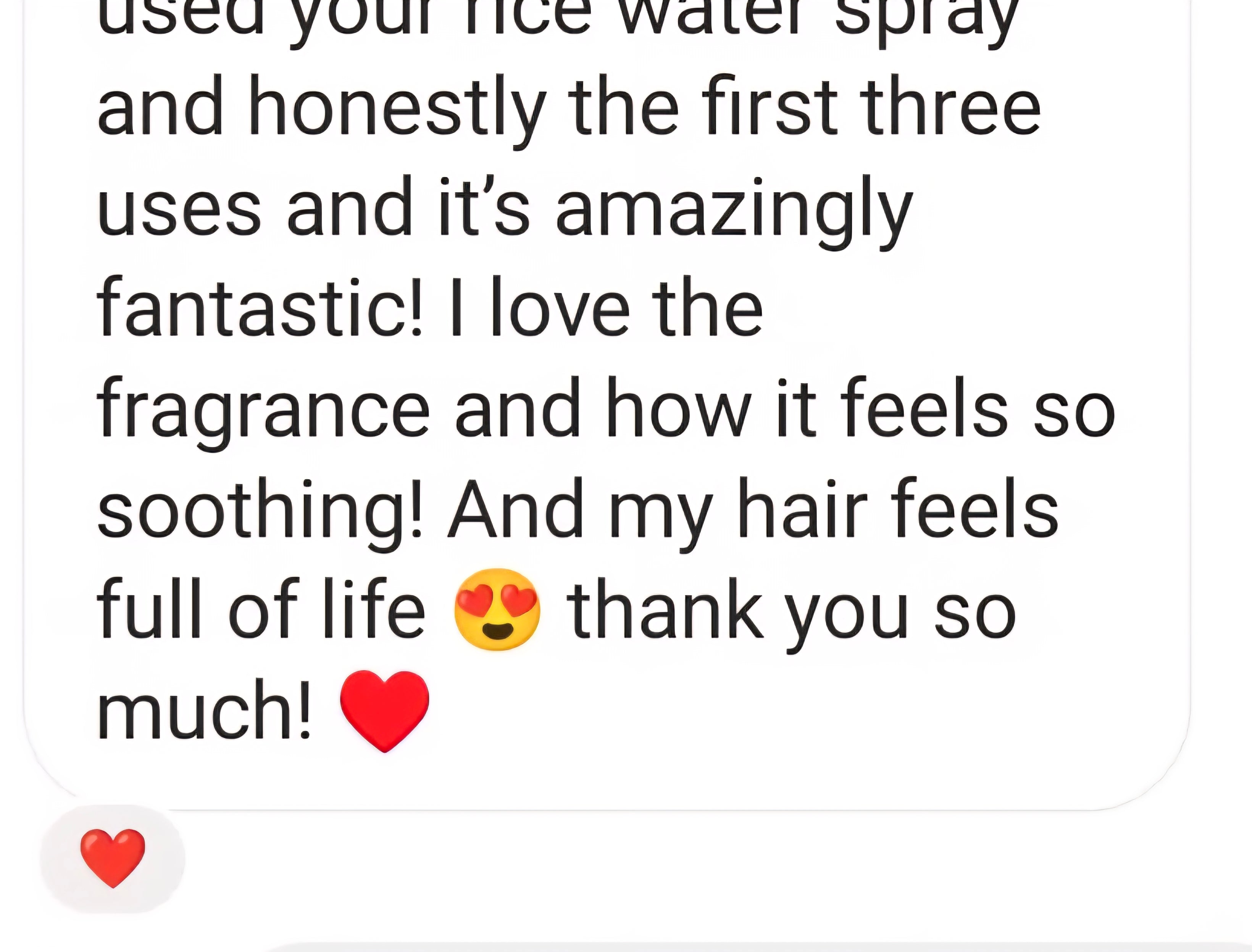 Rice Water Hair Growth Spray