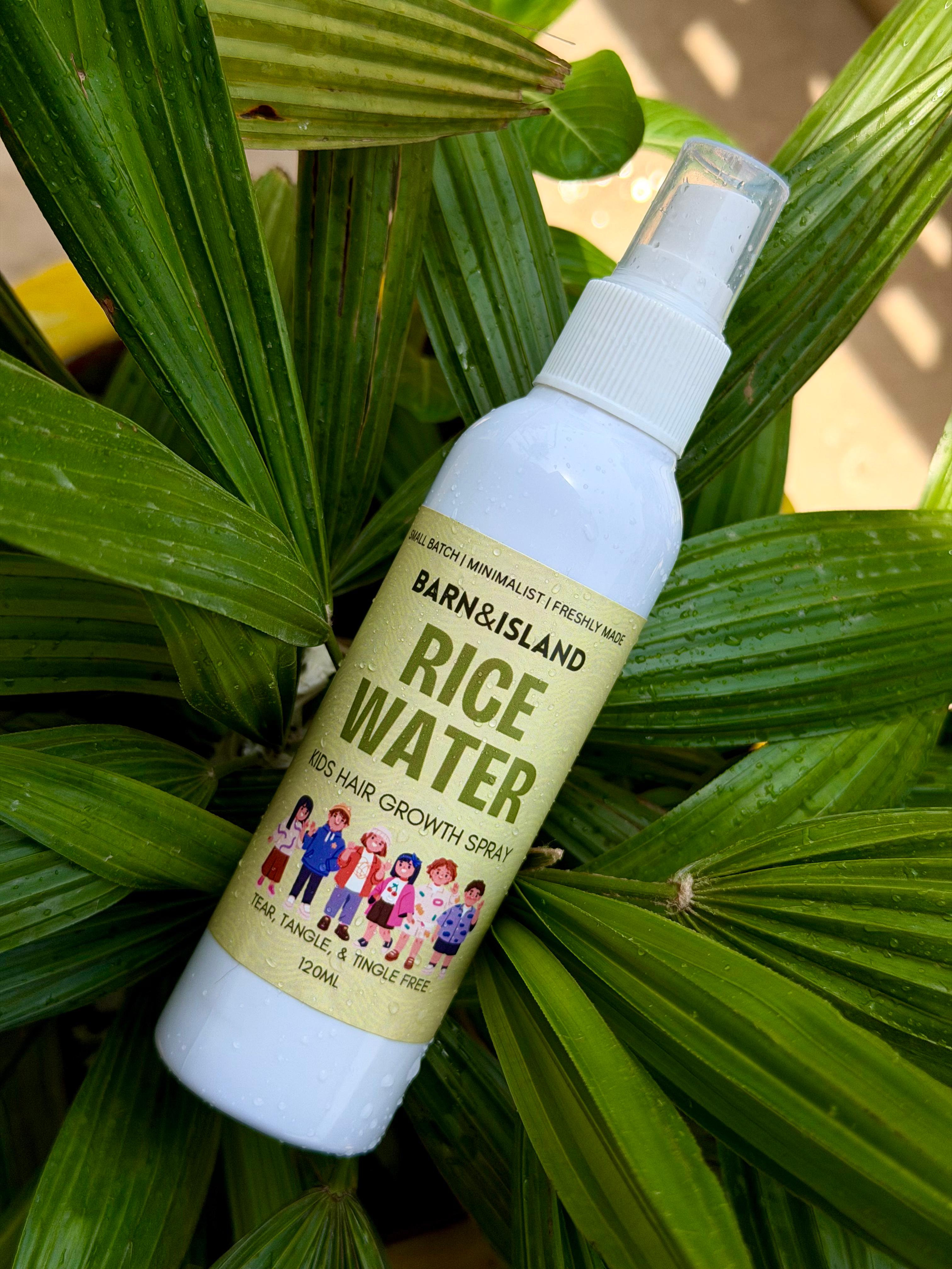 Kids Rice Water Hair Growth Spray