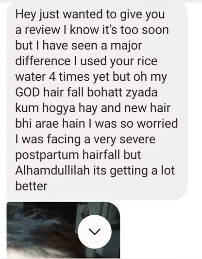 Rice Water Hair Growth Spray