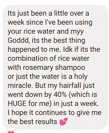Rice Water Hair Growth Spray