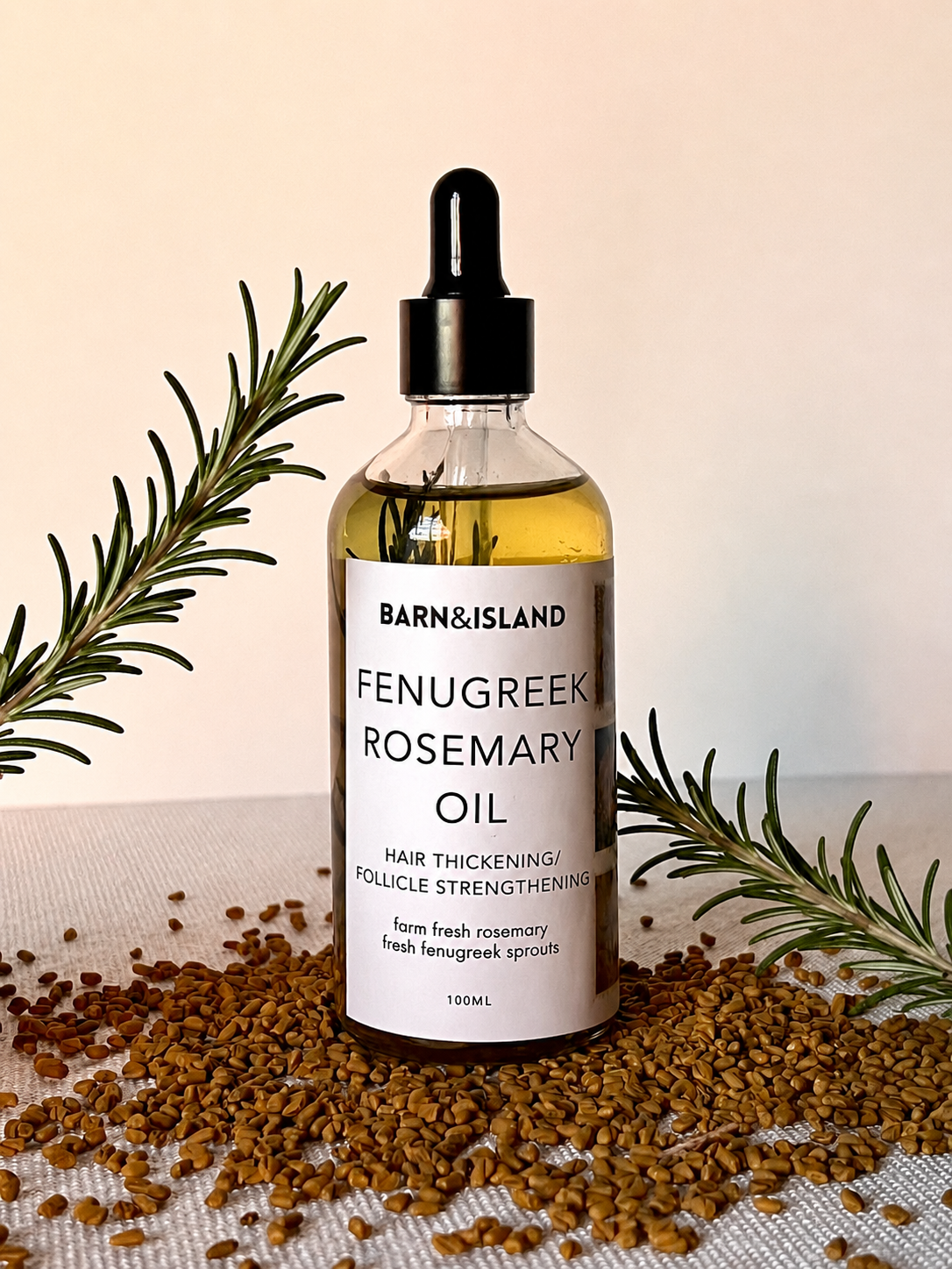 Fenugreek Rosemary Hair Oil